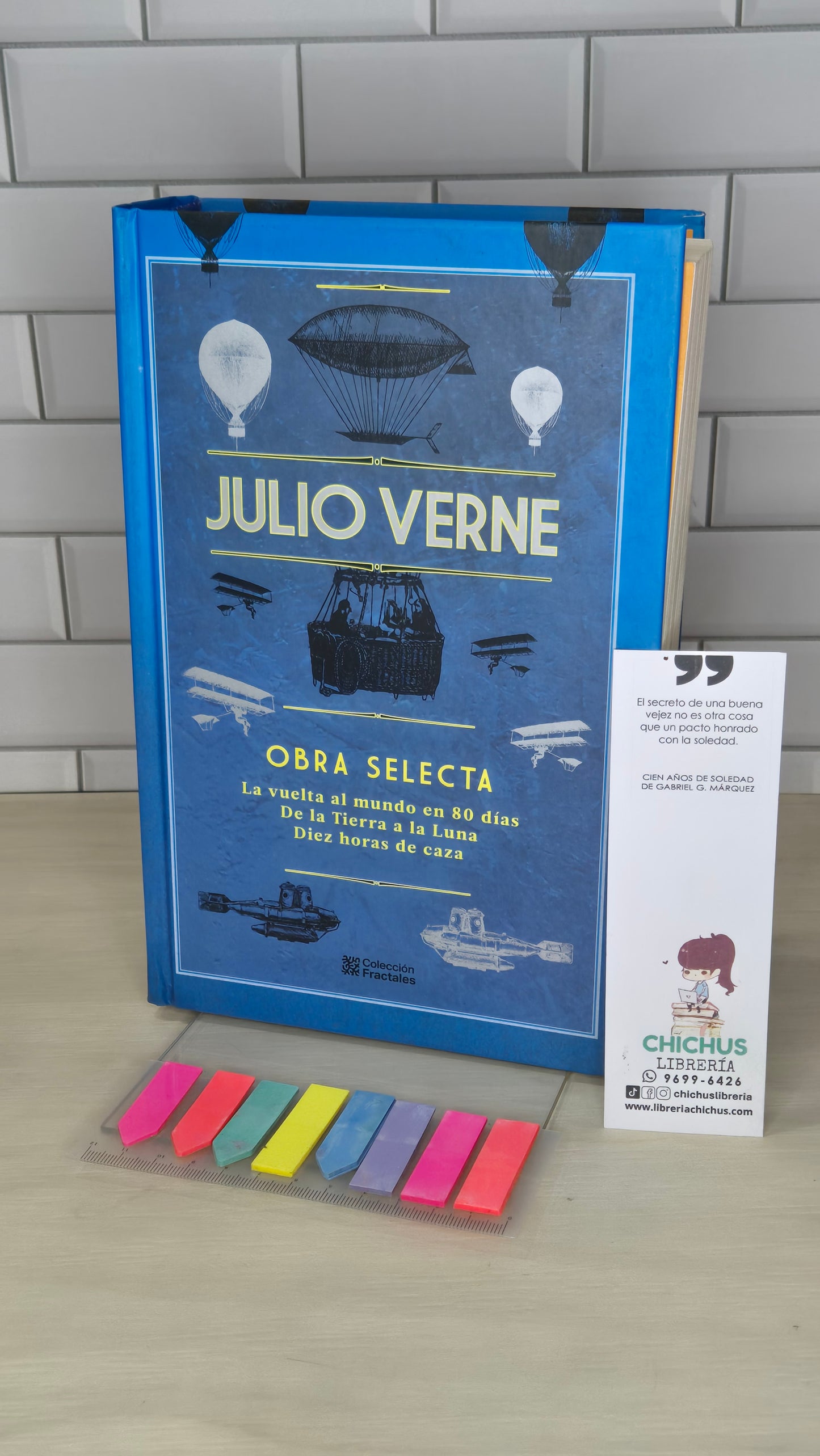 Obra selecta de Julio Verne edición en tapa dura