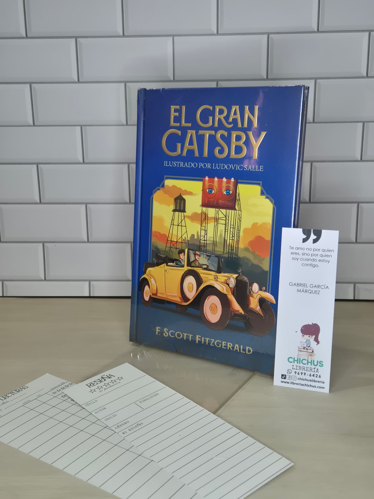 El gran Gatsby edición en tapa dura ilustrada