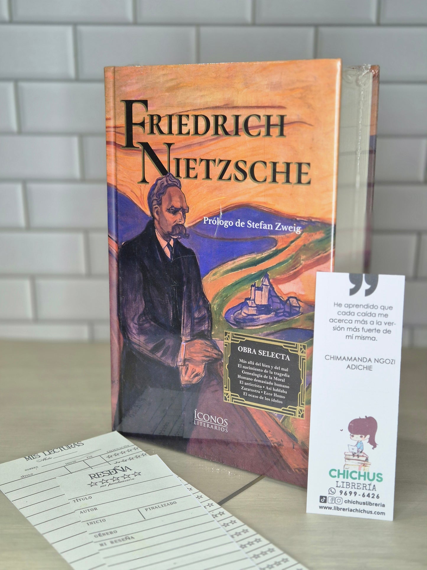 Obra selecta de Friedrich Nietzsche en tapa dura