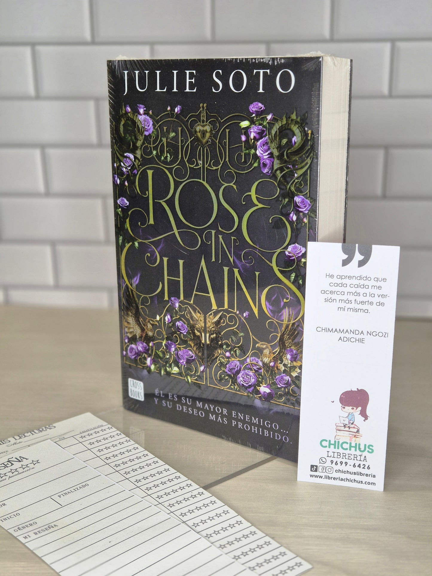 Rose in chains