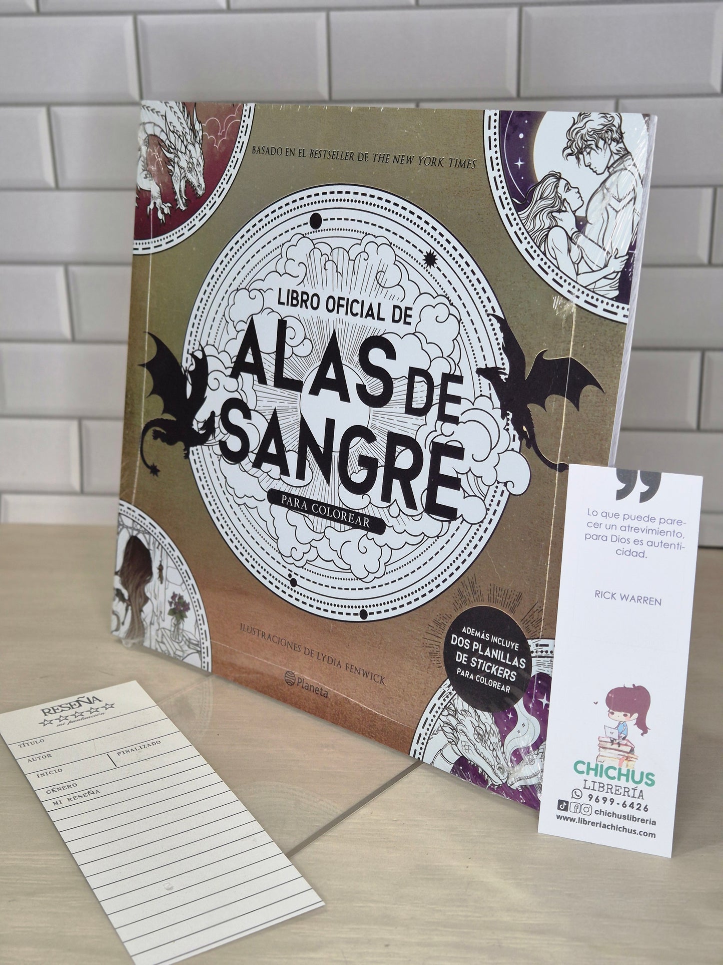 Libro oficial de alas de sangre para colorear