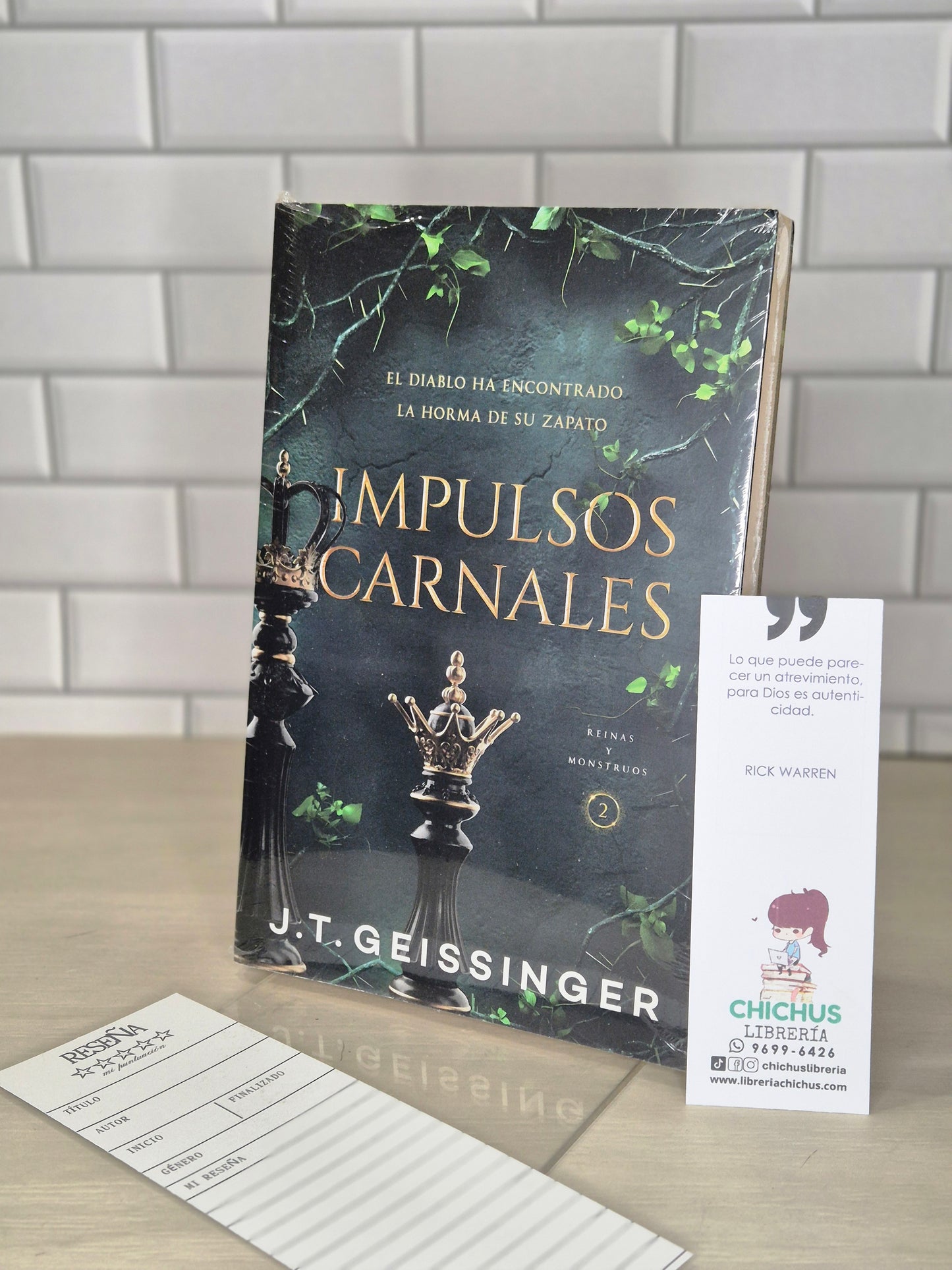 Impulsos carnales (Saga reinas y Monstruos #2)