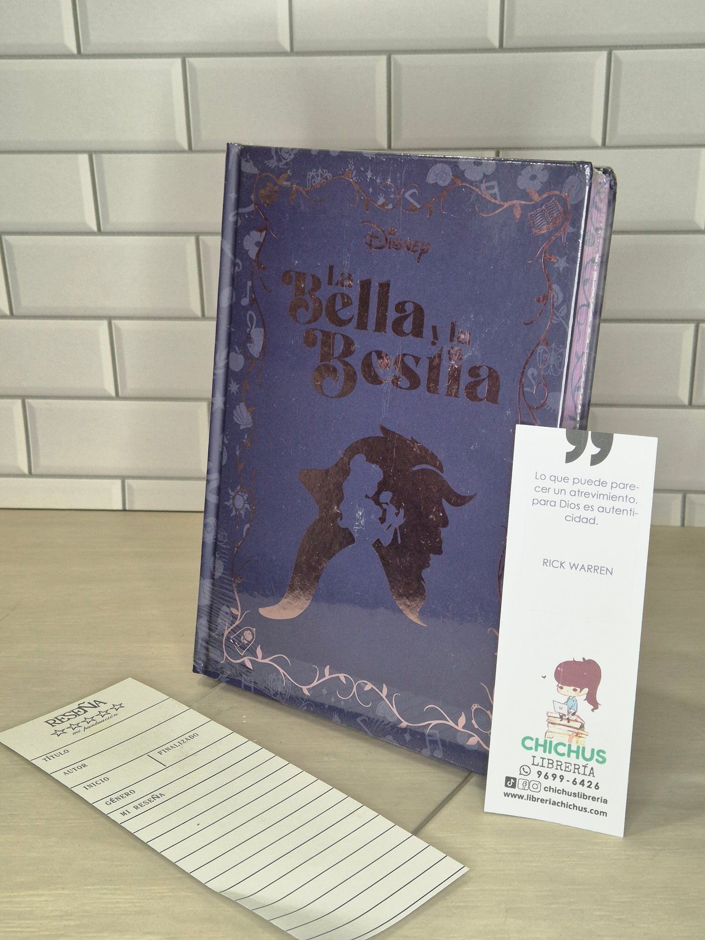 La bella y la bestia en tapa dura