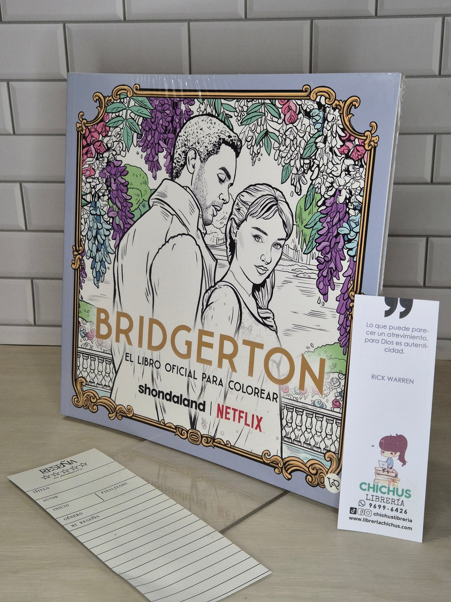 Bridgerton, el libro oficial para colorear