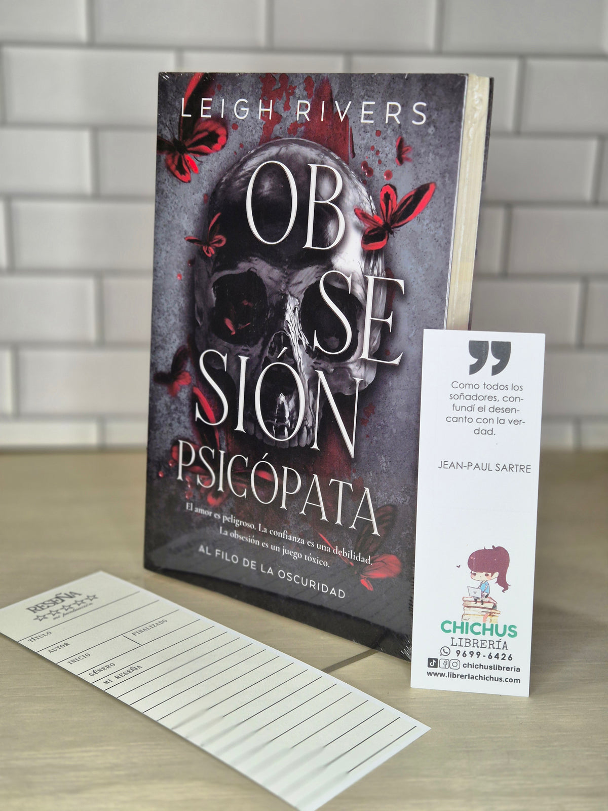 Obsesión psicópata (Al filo de la oscuridad) - Leigh Rivers