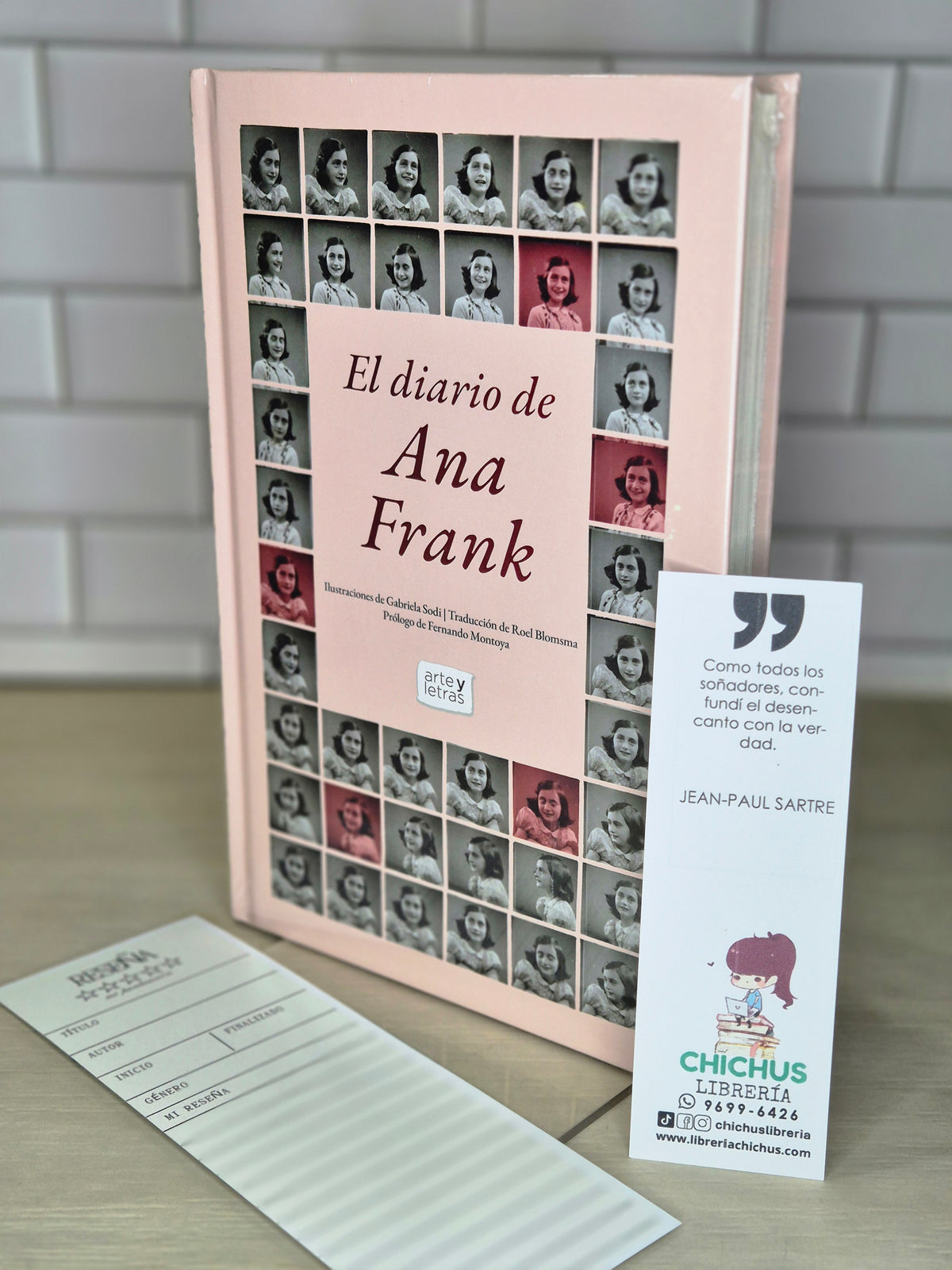 El diario de Ana Frank ilustrado edición en tapa dura - Ana Frank