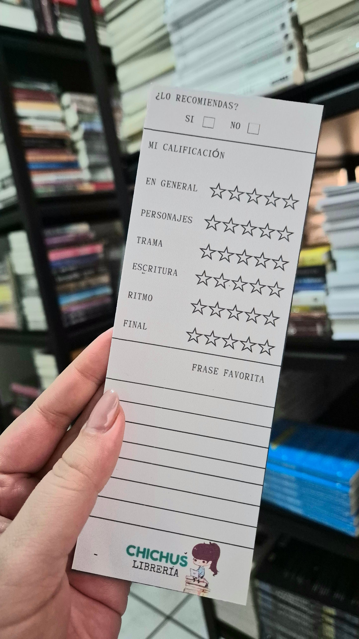 Fichas de control de lectura 📖✨