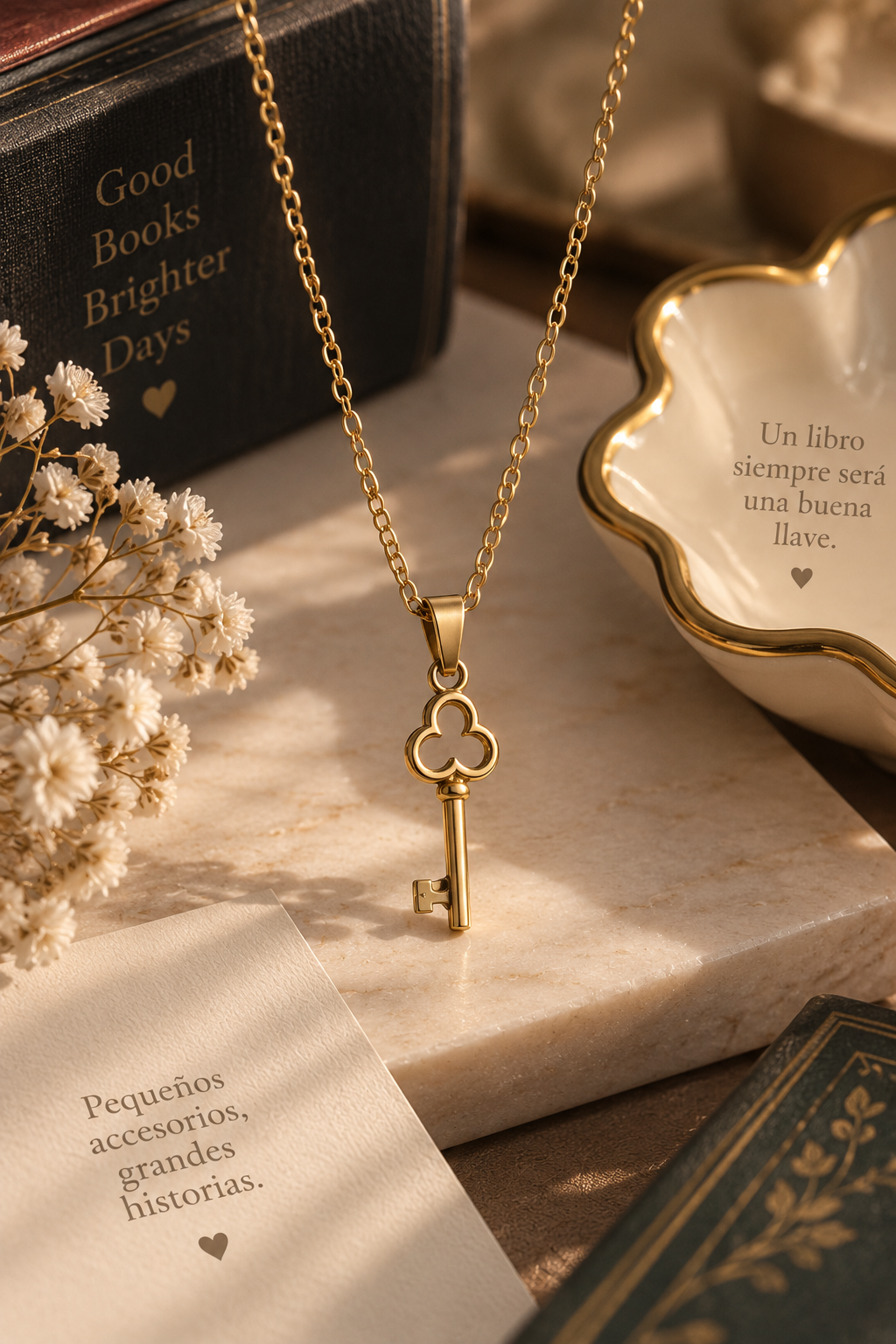 Collar Llave Dorada 🗝️✨