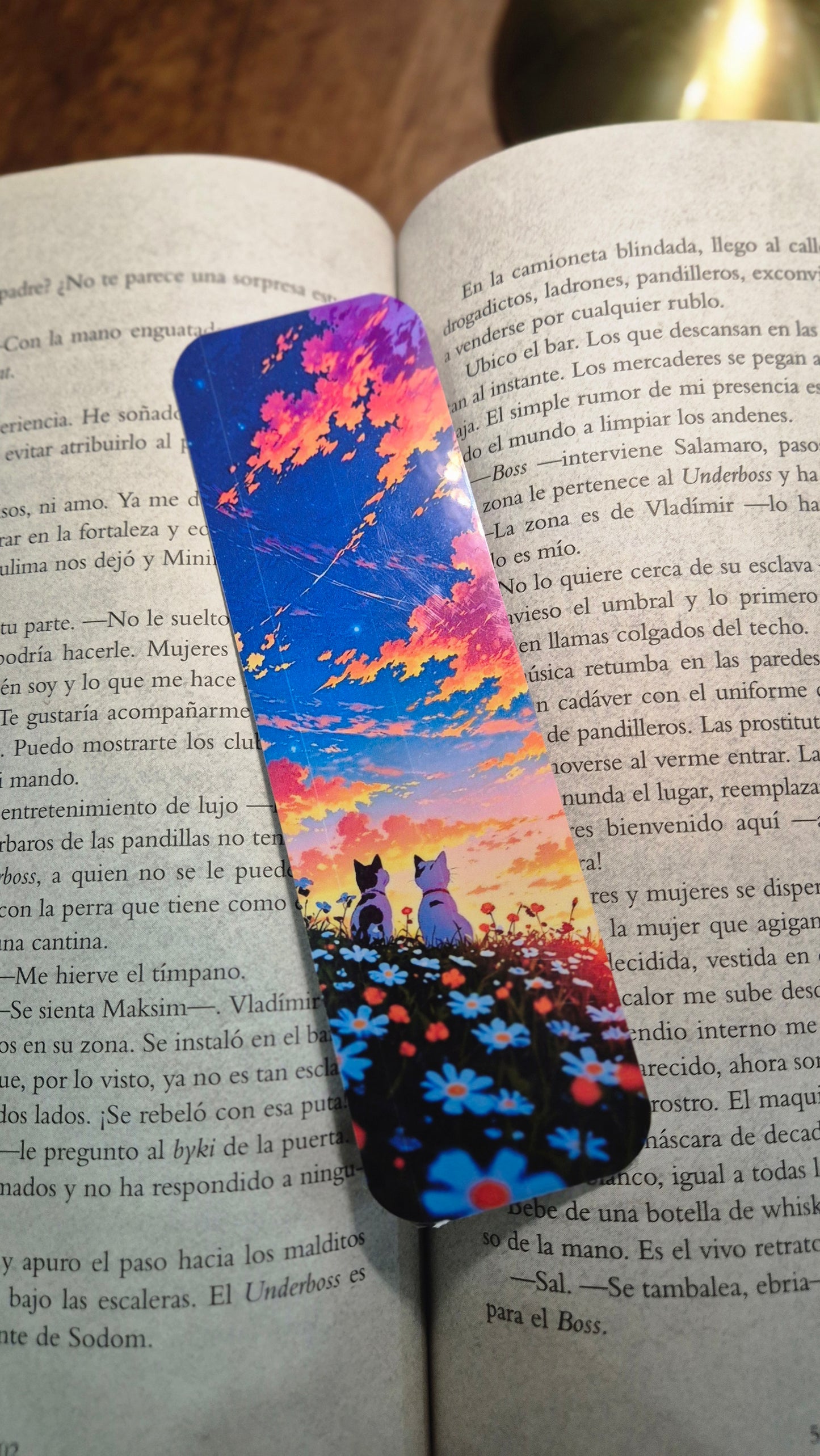 Separador Michi sunset