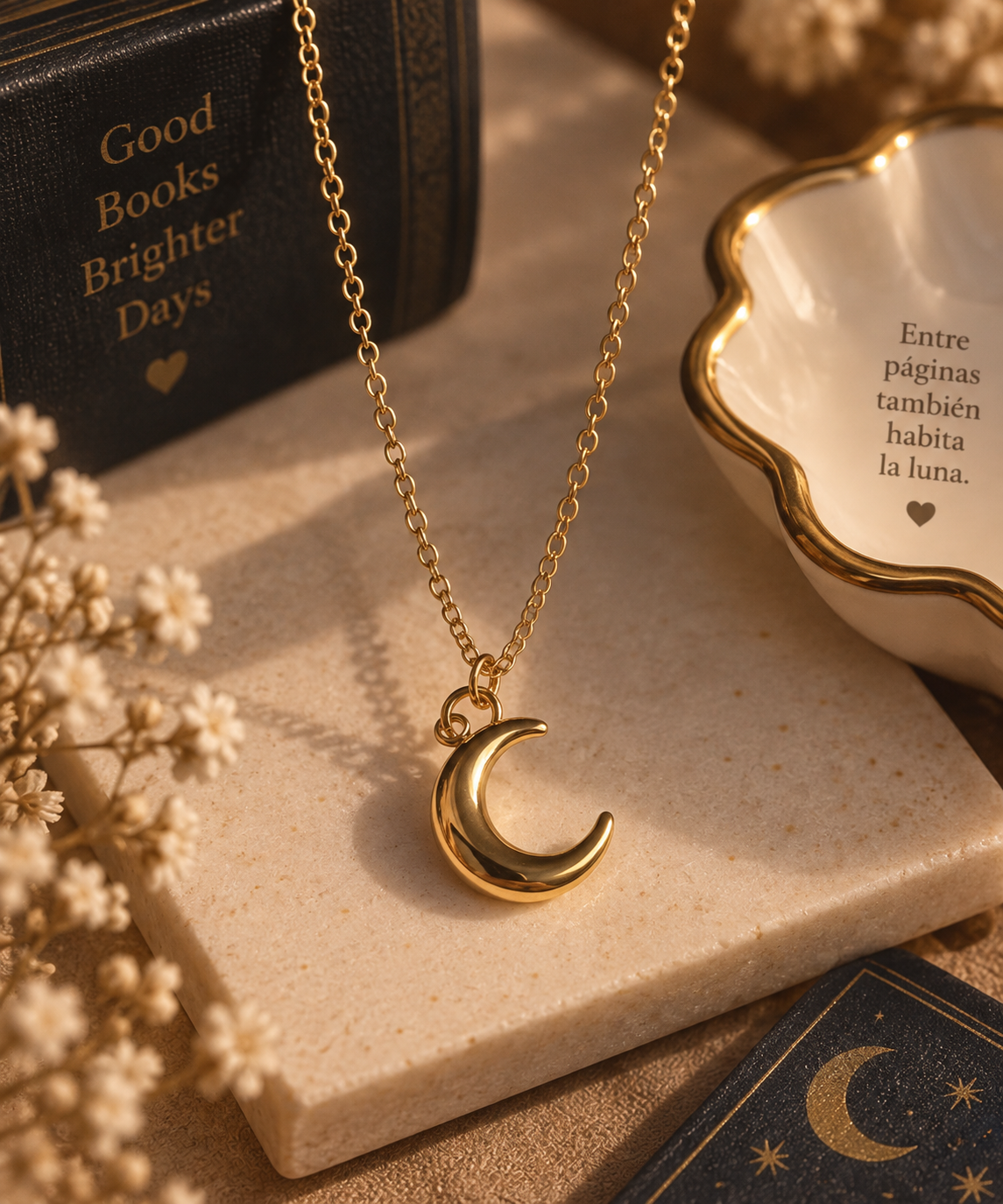 Collar Luna Dorada 🌙✨