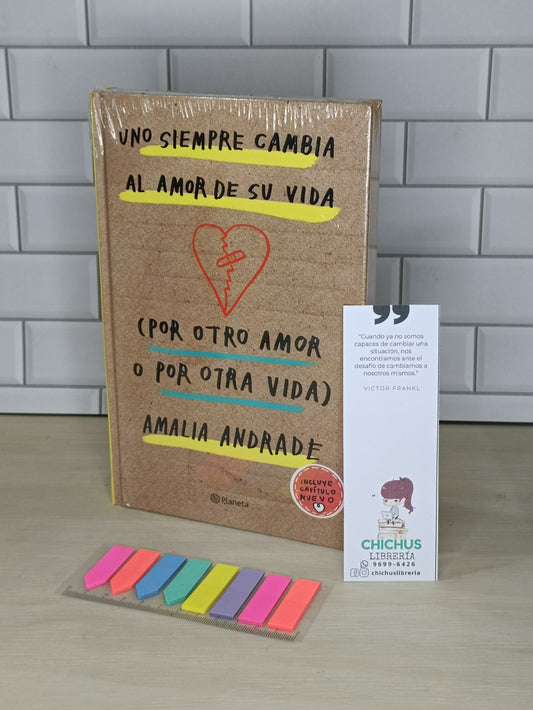 Uno siempre cambia el amor de su vida edición en tapa dura