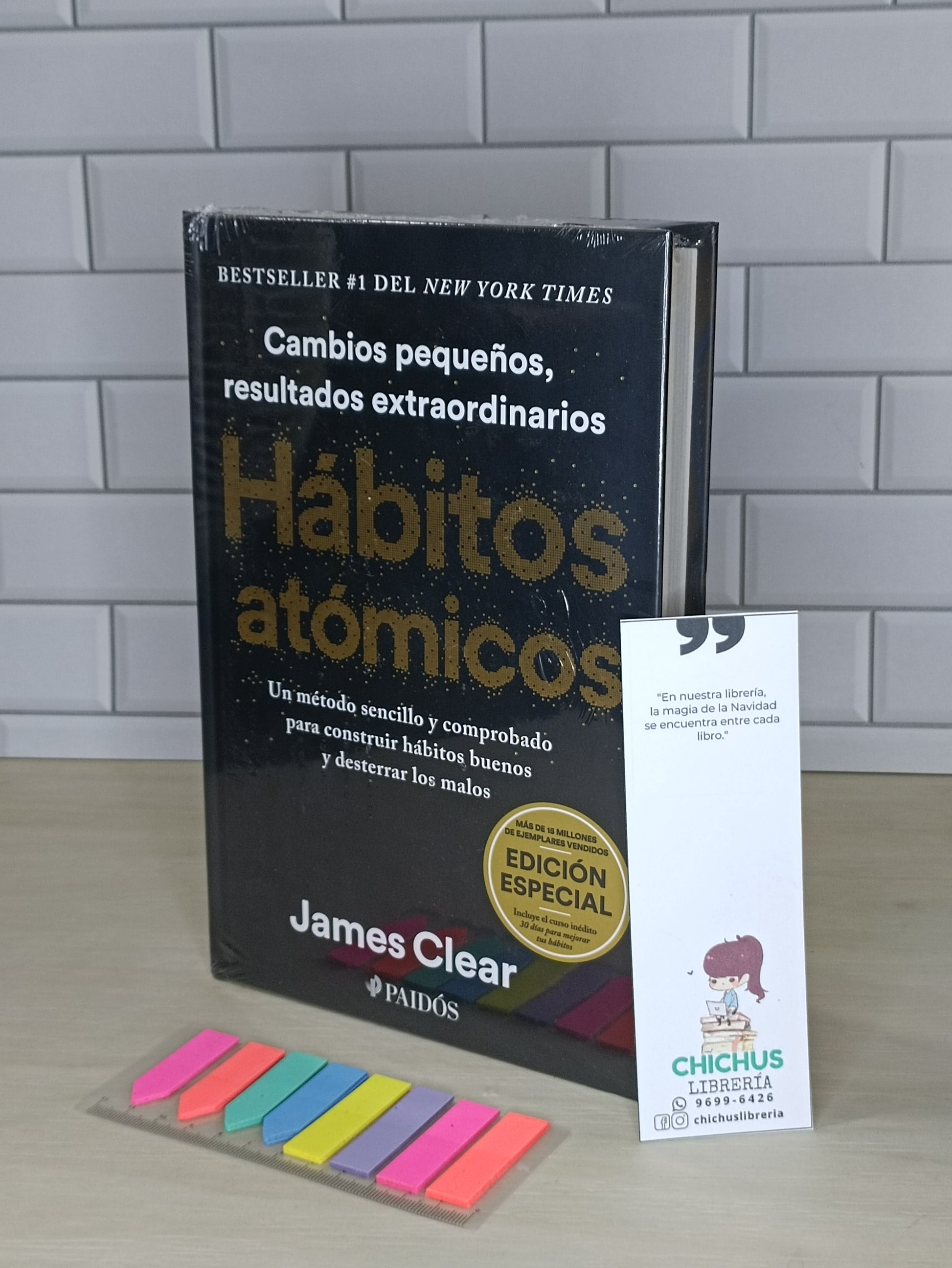 Libro James Clear - Hábitos atómicos. Edición especial tapa dura