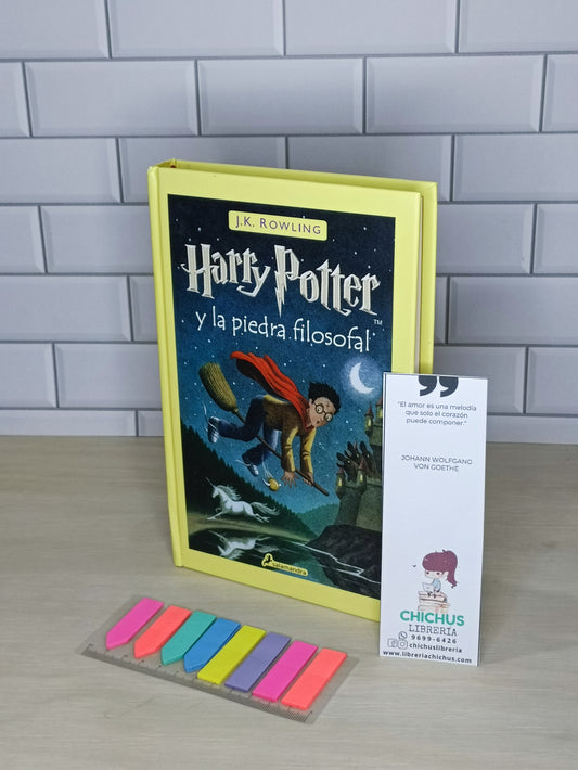 Harry Potter y la piedra filosofal edición en tapa dura