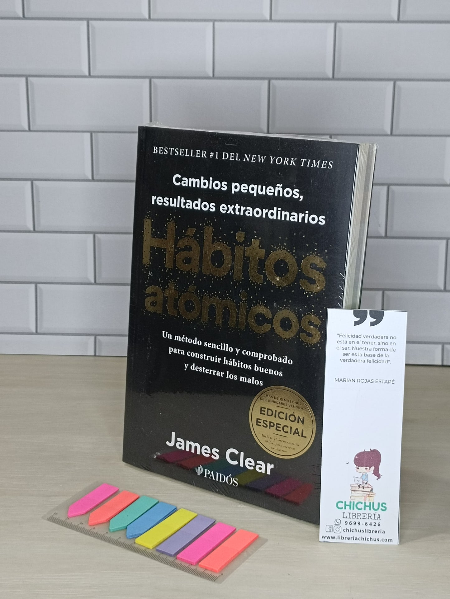 Hábitos atómicos edición especial en tapa blanda