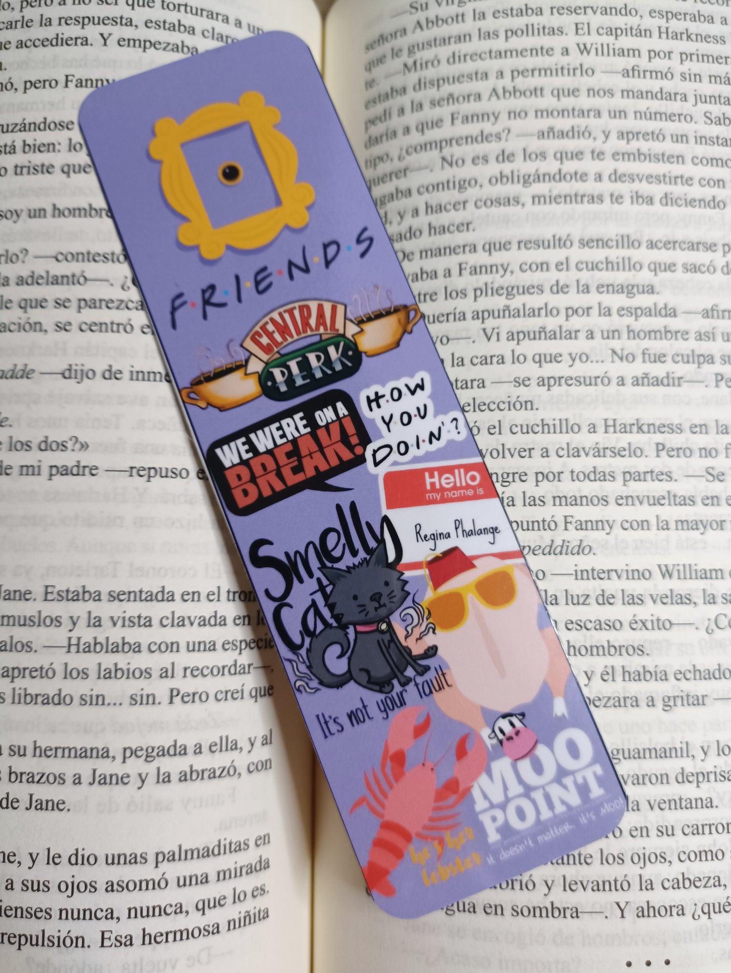 Separador de libros laminado