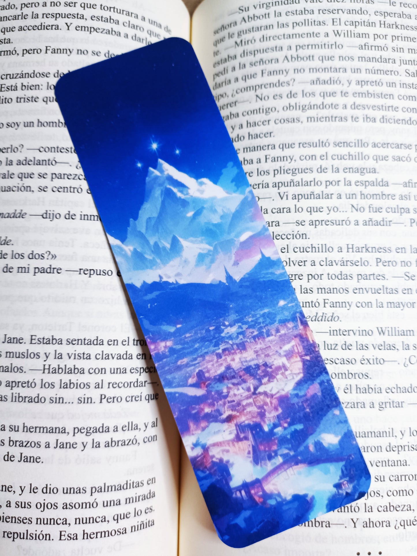 Separador de libros laminado