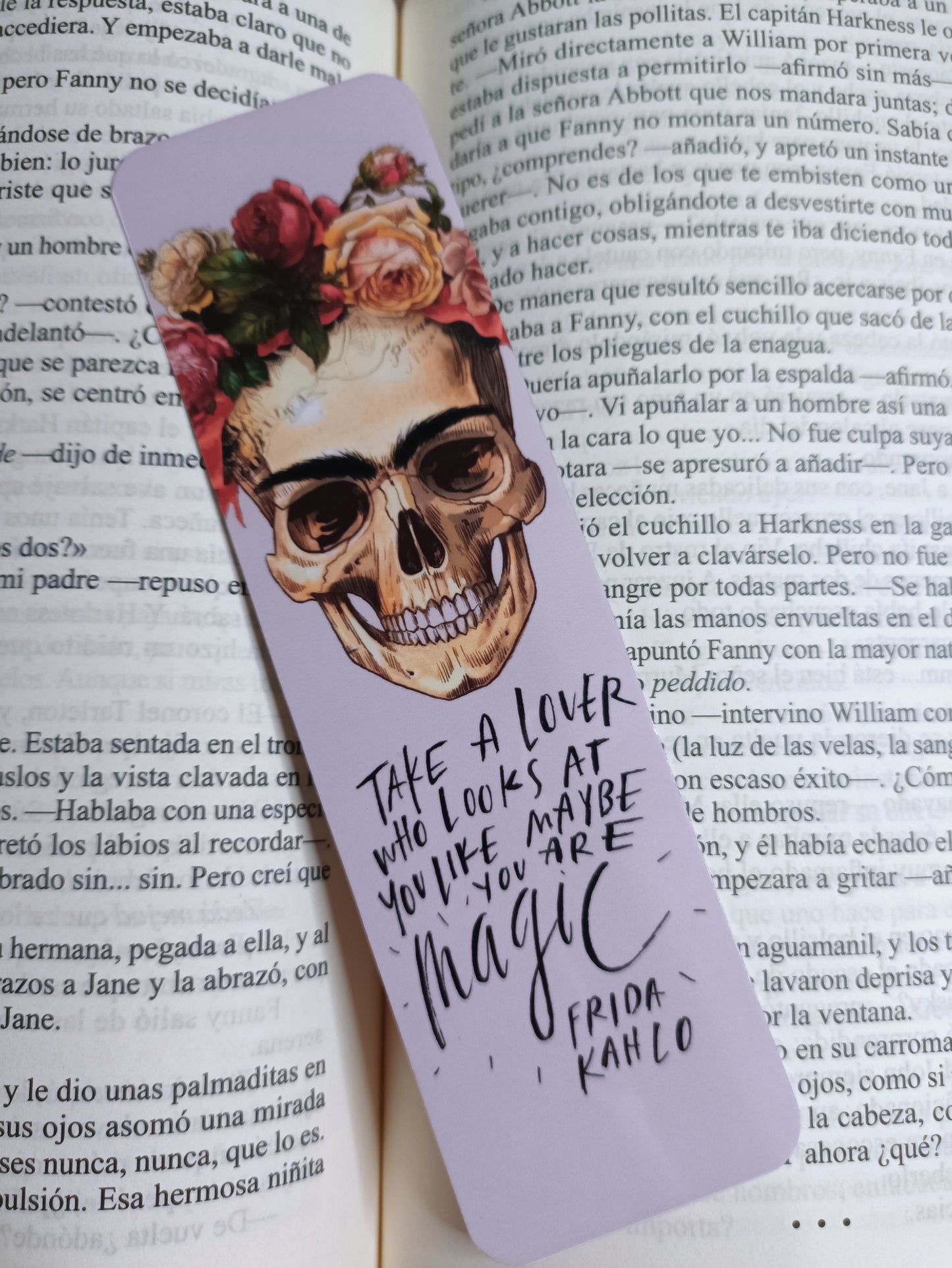 Separador de libros laminado