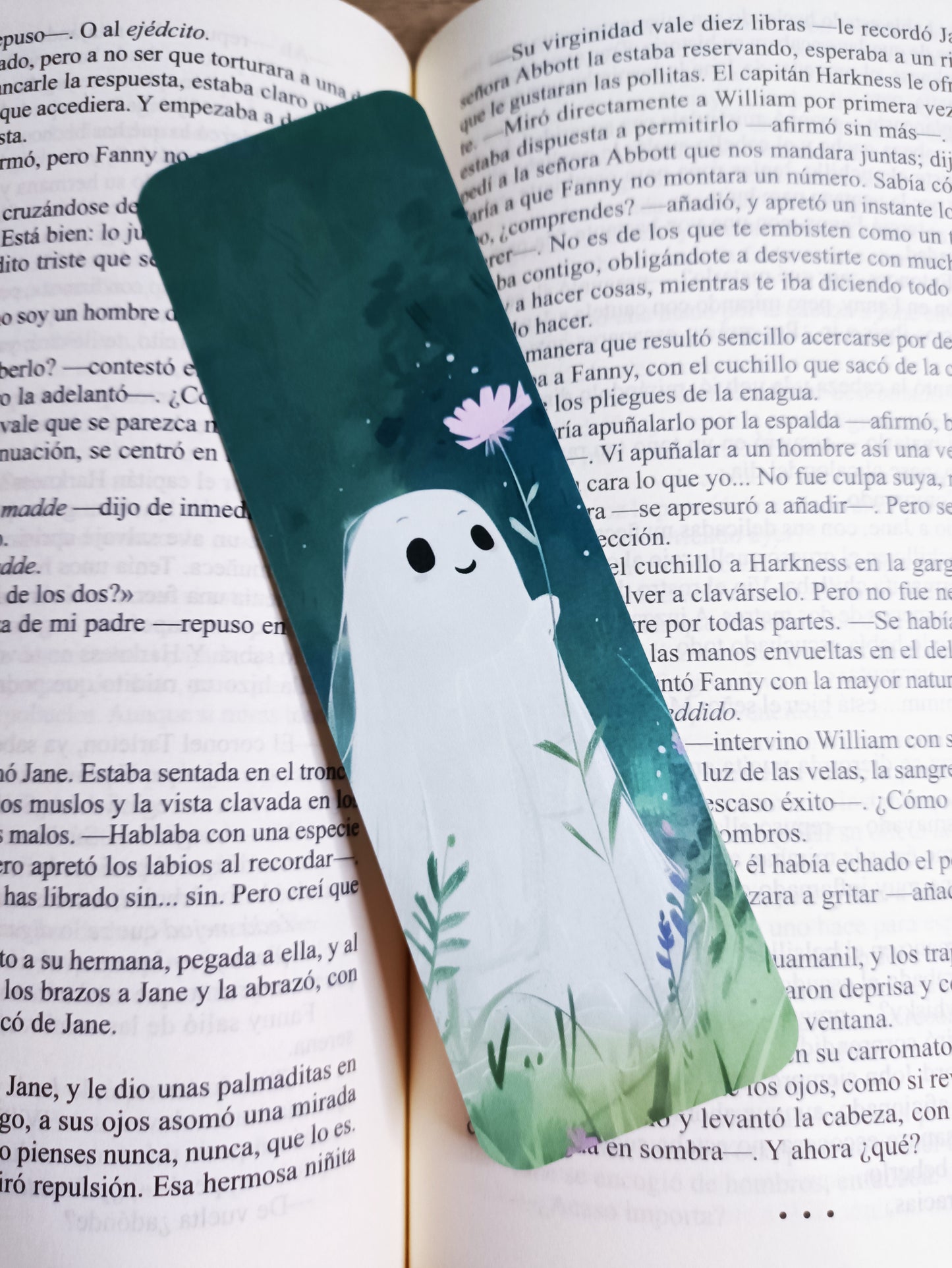 Separador de libros laminado