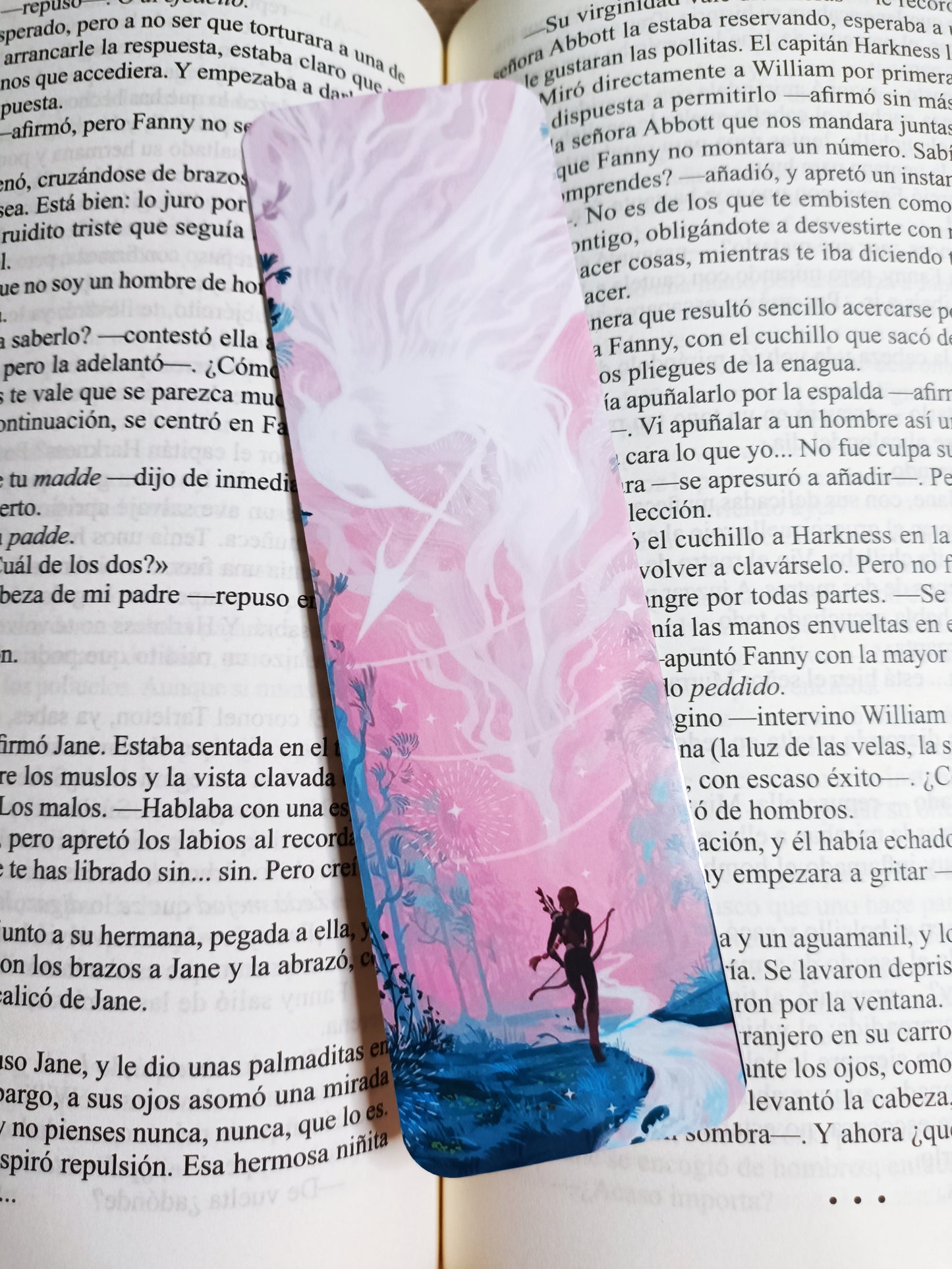 Separador de libros laminado