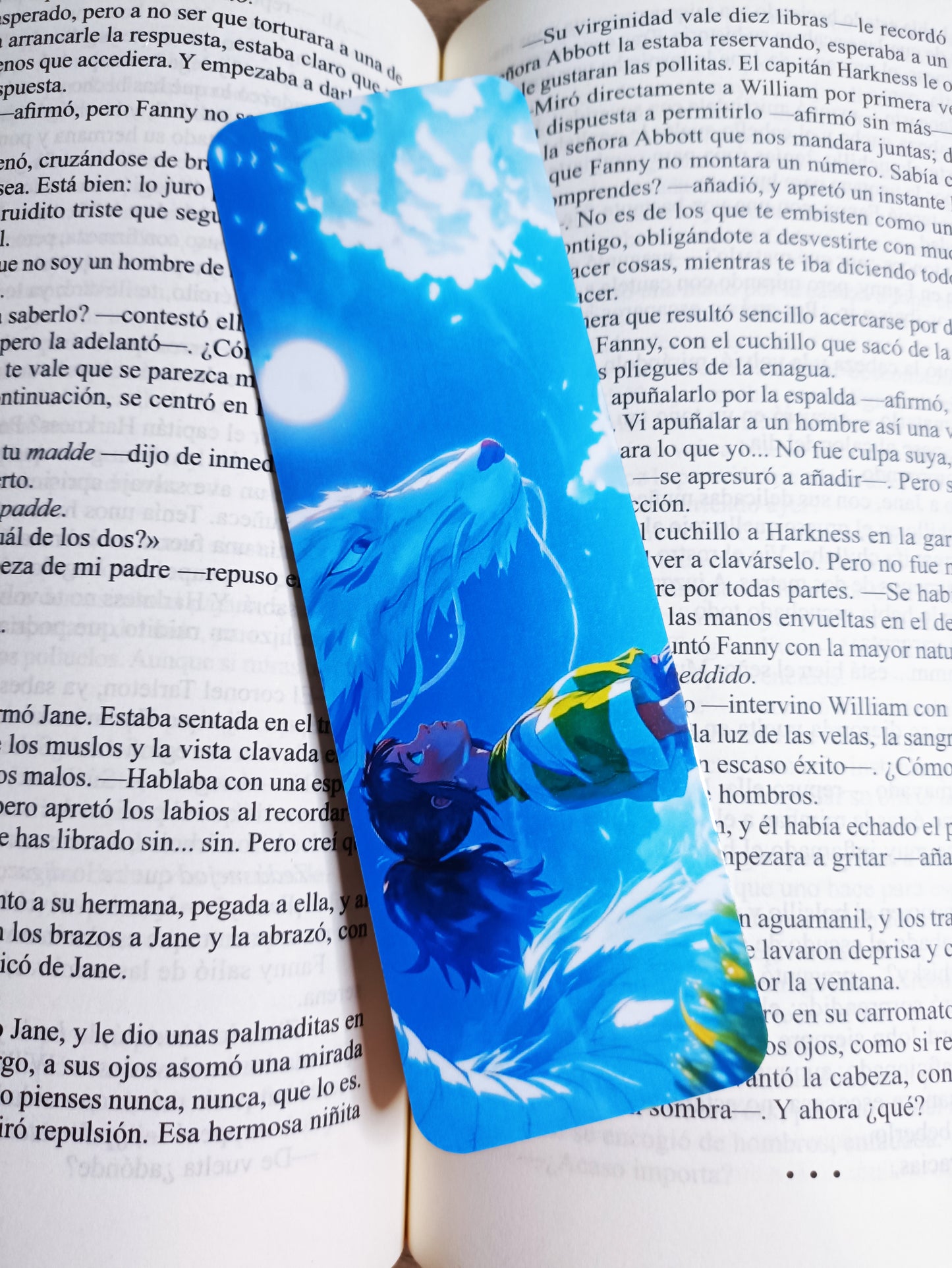 Separador de libros laminado