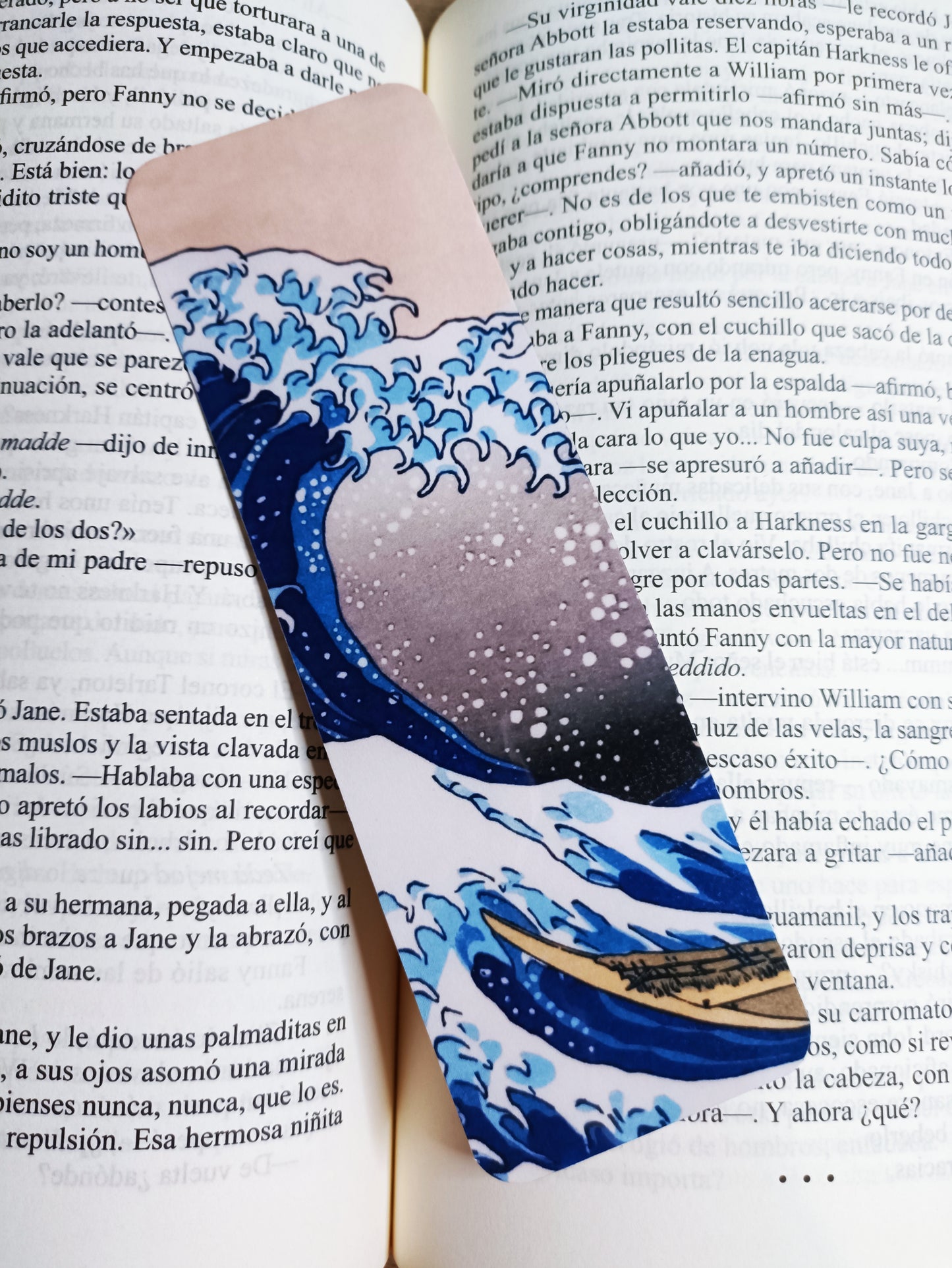 Separador de libros laminado