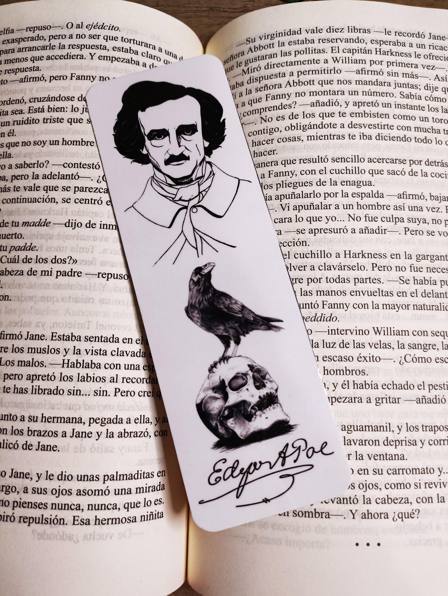 Separador de libros laminado