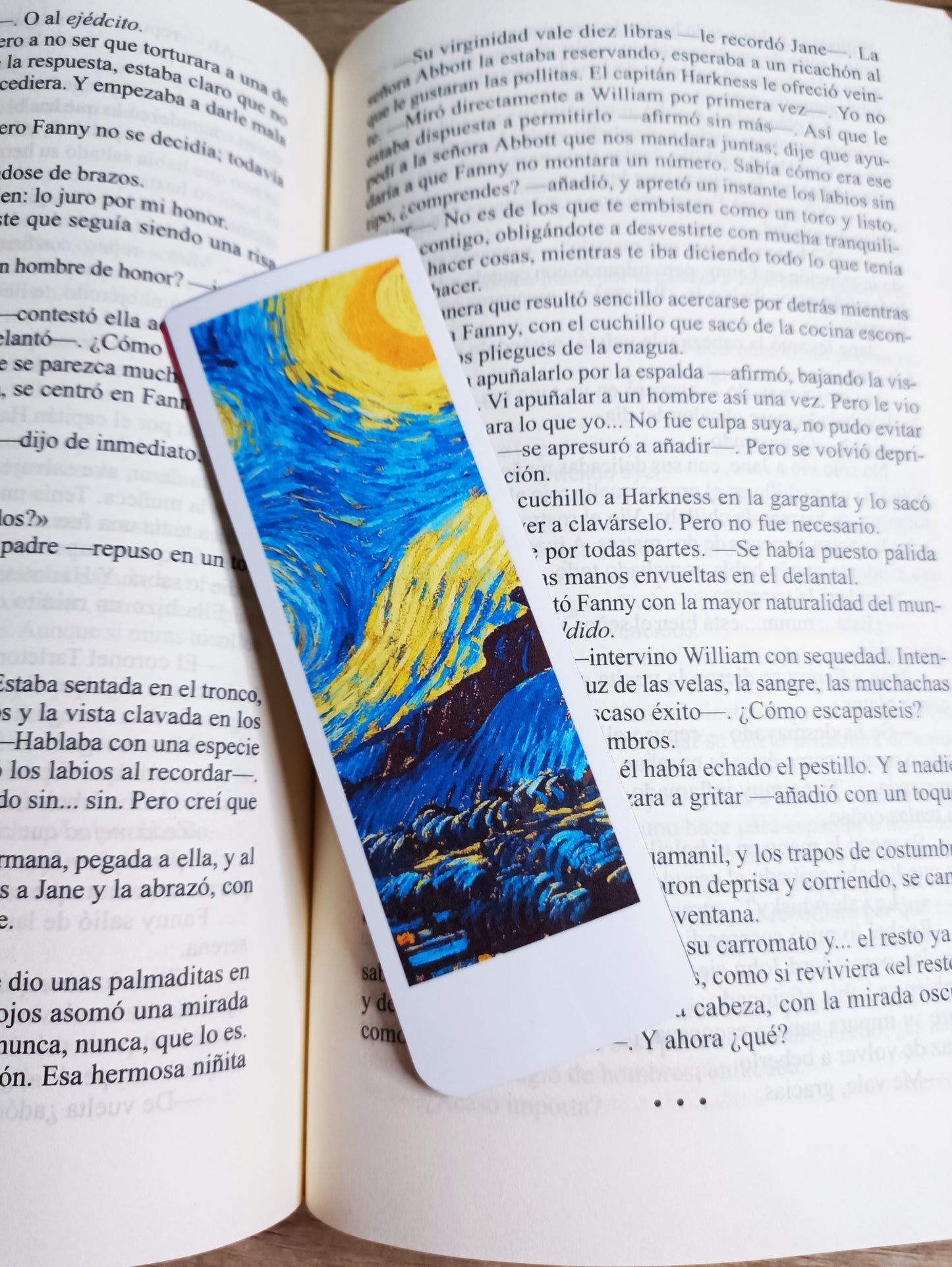 Separador de libros laminado