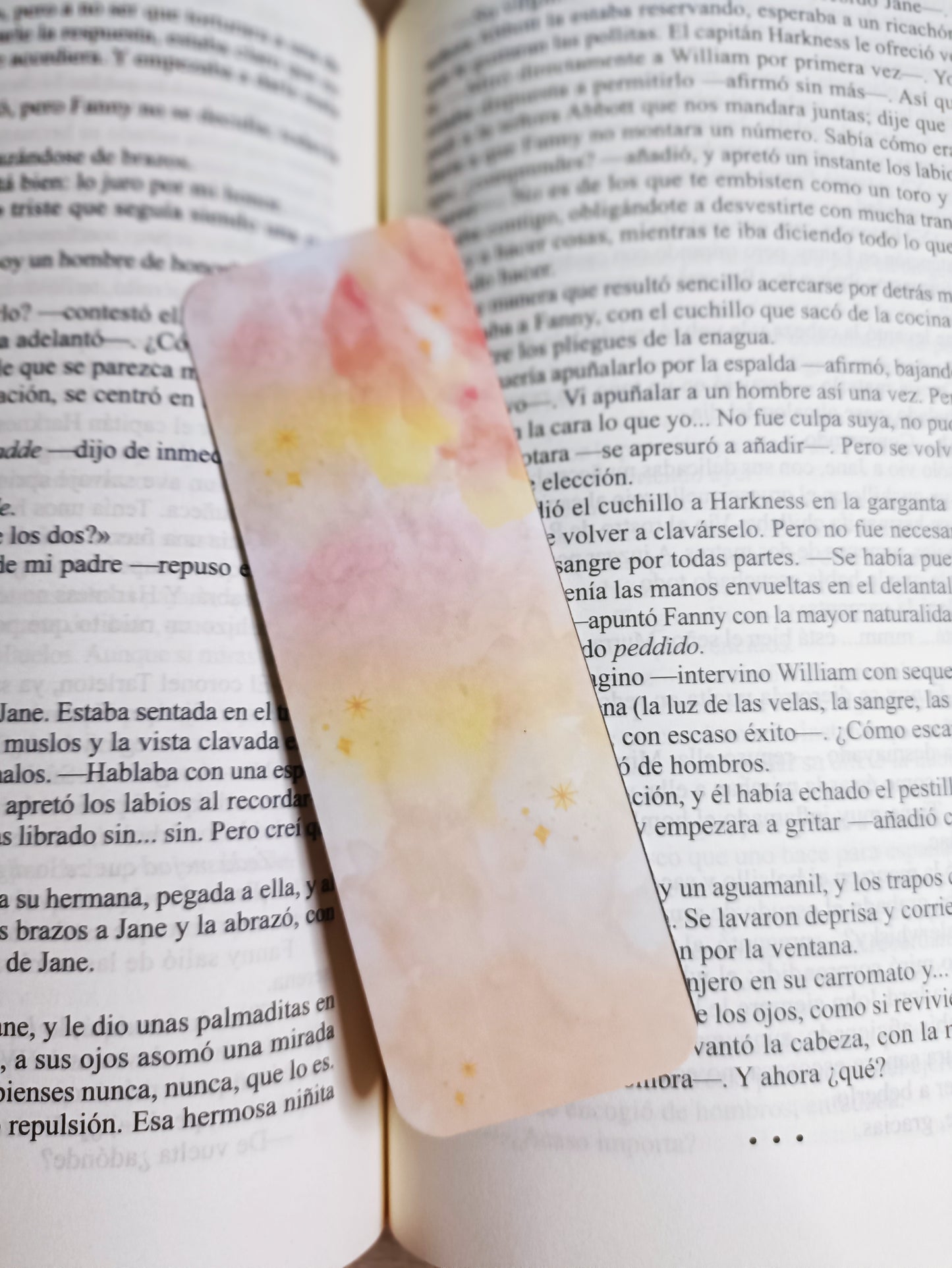 Separador de libros laminado