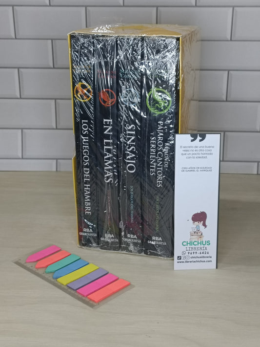 Estuche saga Los juegos del hambre