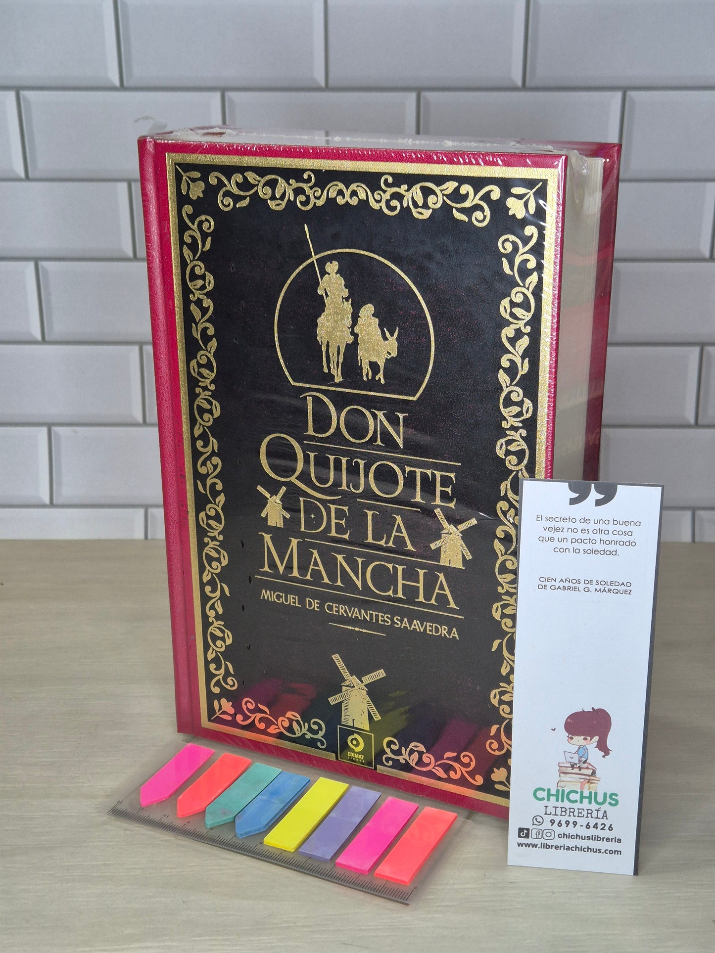 Don Quijote de la Mancha edición en tapa dura
