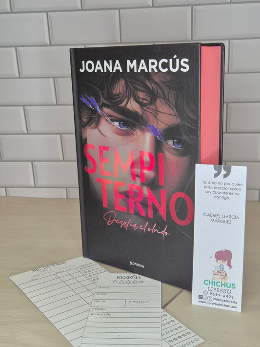 Sempiterno en tapa dura cantos pintados.