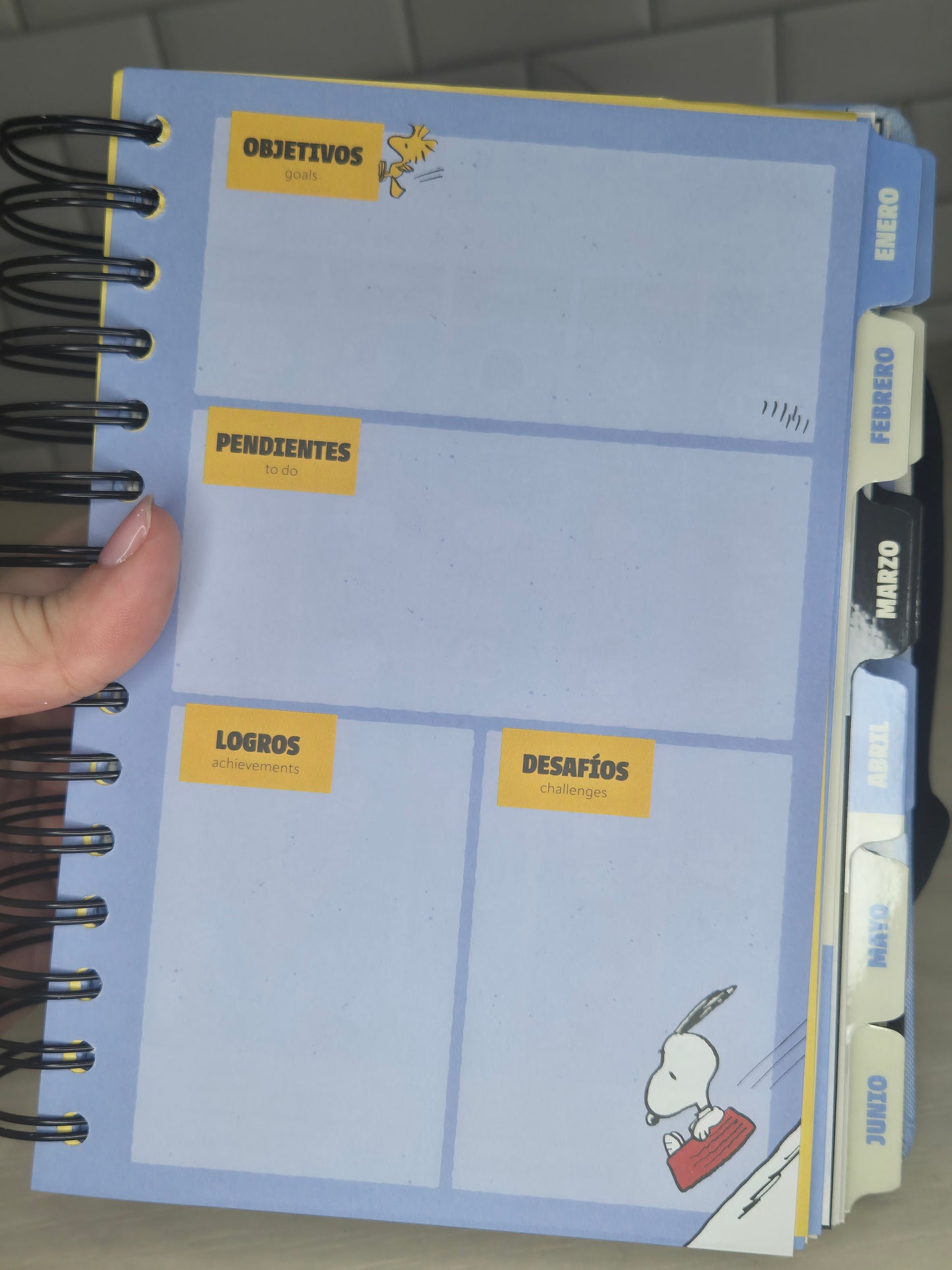 Agenda de Snoopy 2026