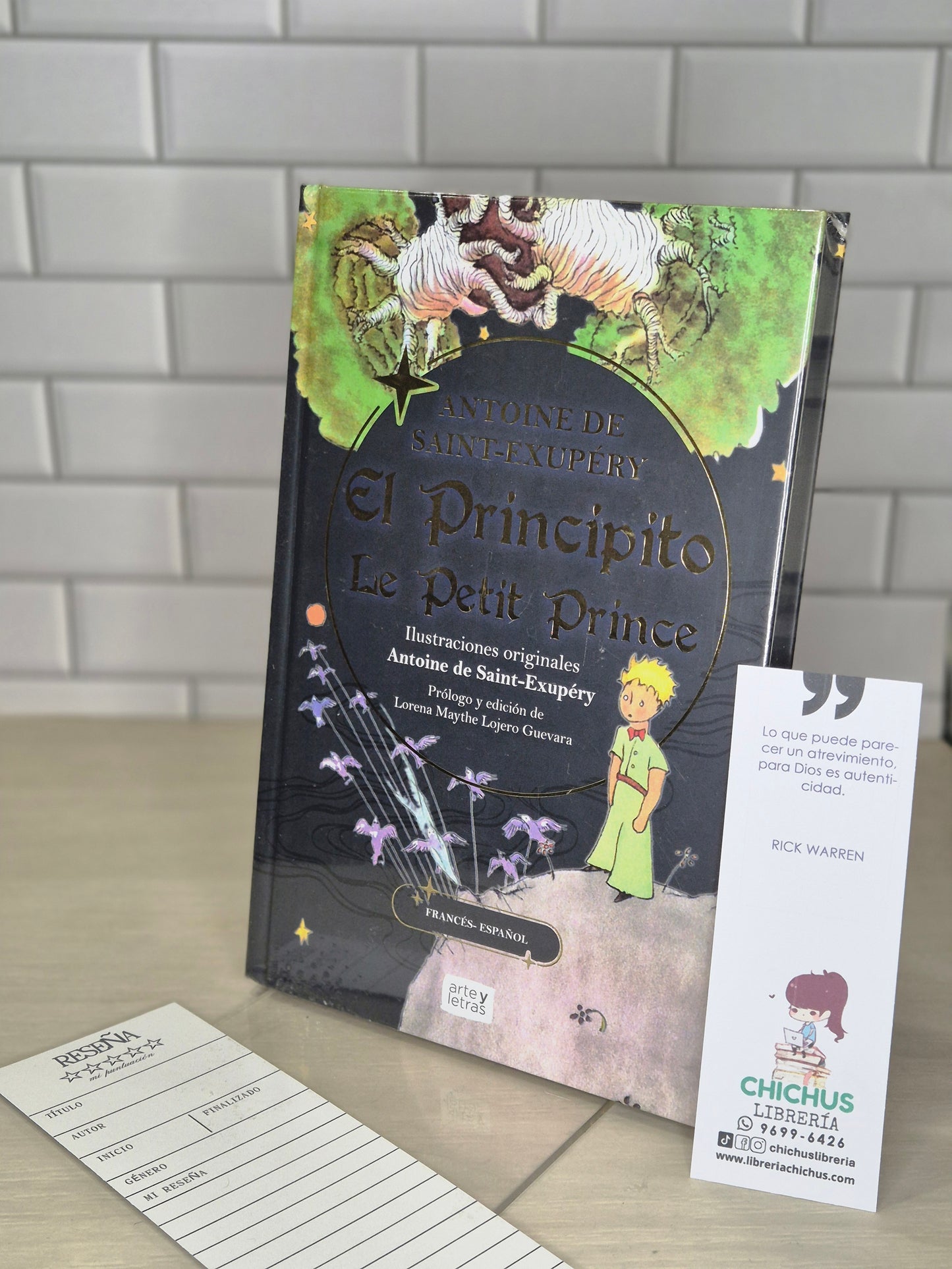 El Principito edición bilingüe español - francés