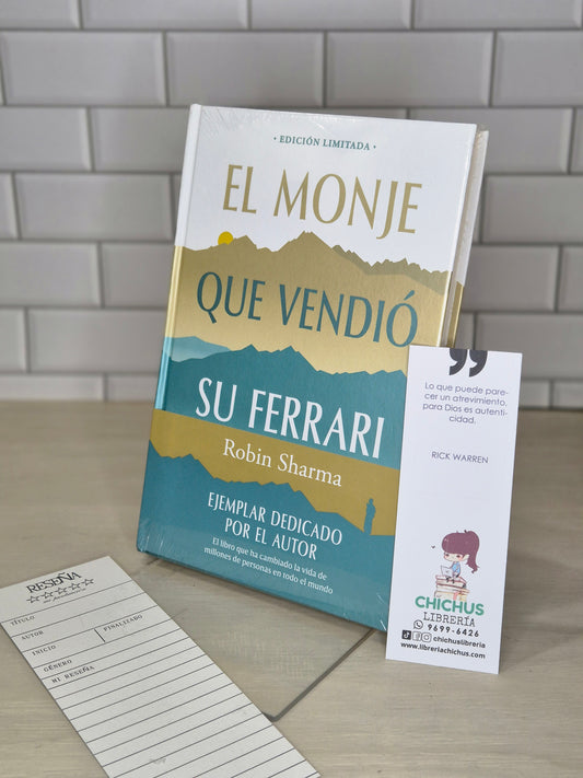 El monje que vendió su Ferrari edición limitada en tapa dura
