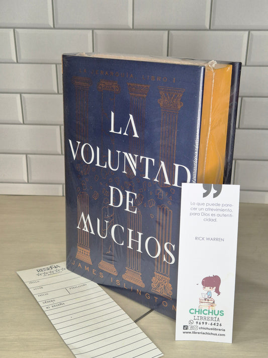 La voluntad de muchos edición especial con cantos pintados en tapa dura