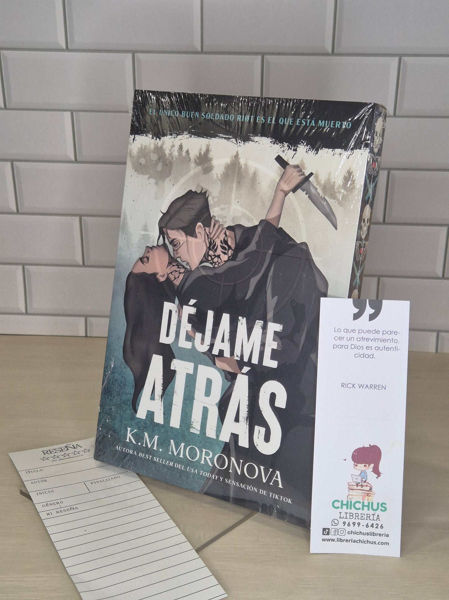 Déjame atrás edición especial con cantos pintados