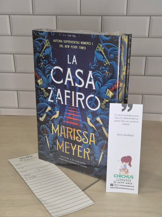 La casa Zafiro edición especial con cantos pintados en tapa dura