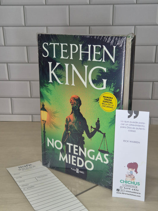 No tengas miedo edición en tapa dura