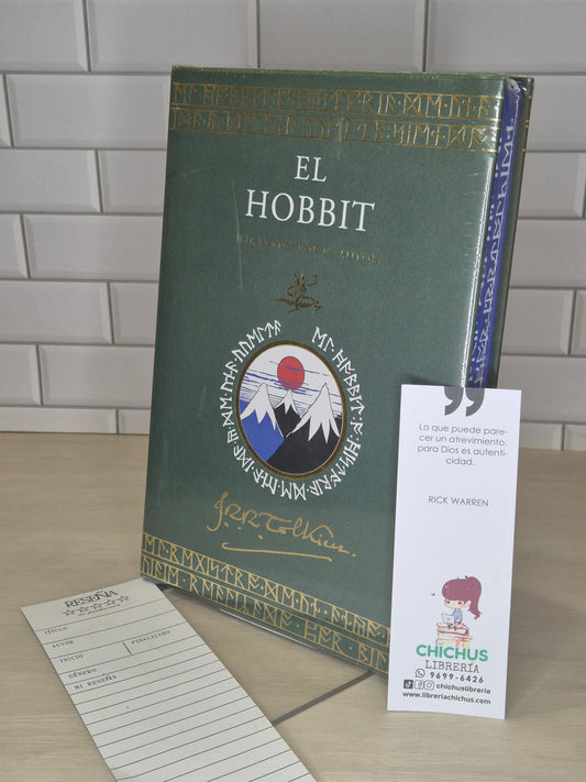 El hobbit. Edición ilustrada por el autor (cantos tintados) en tapa dura