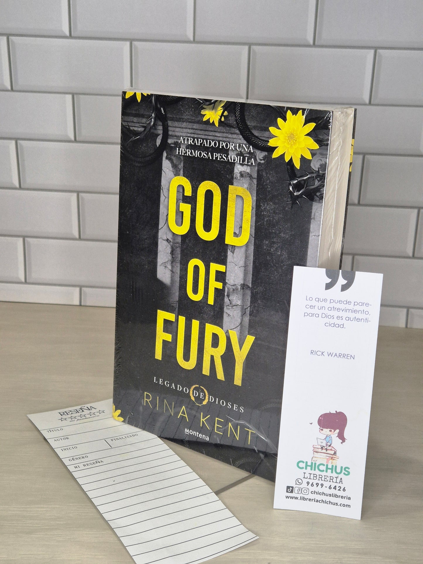God of Fury ( legado de Dioses #5)