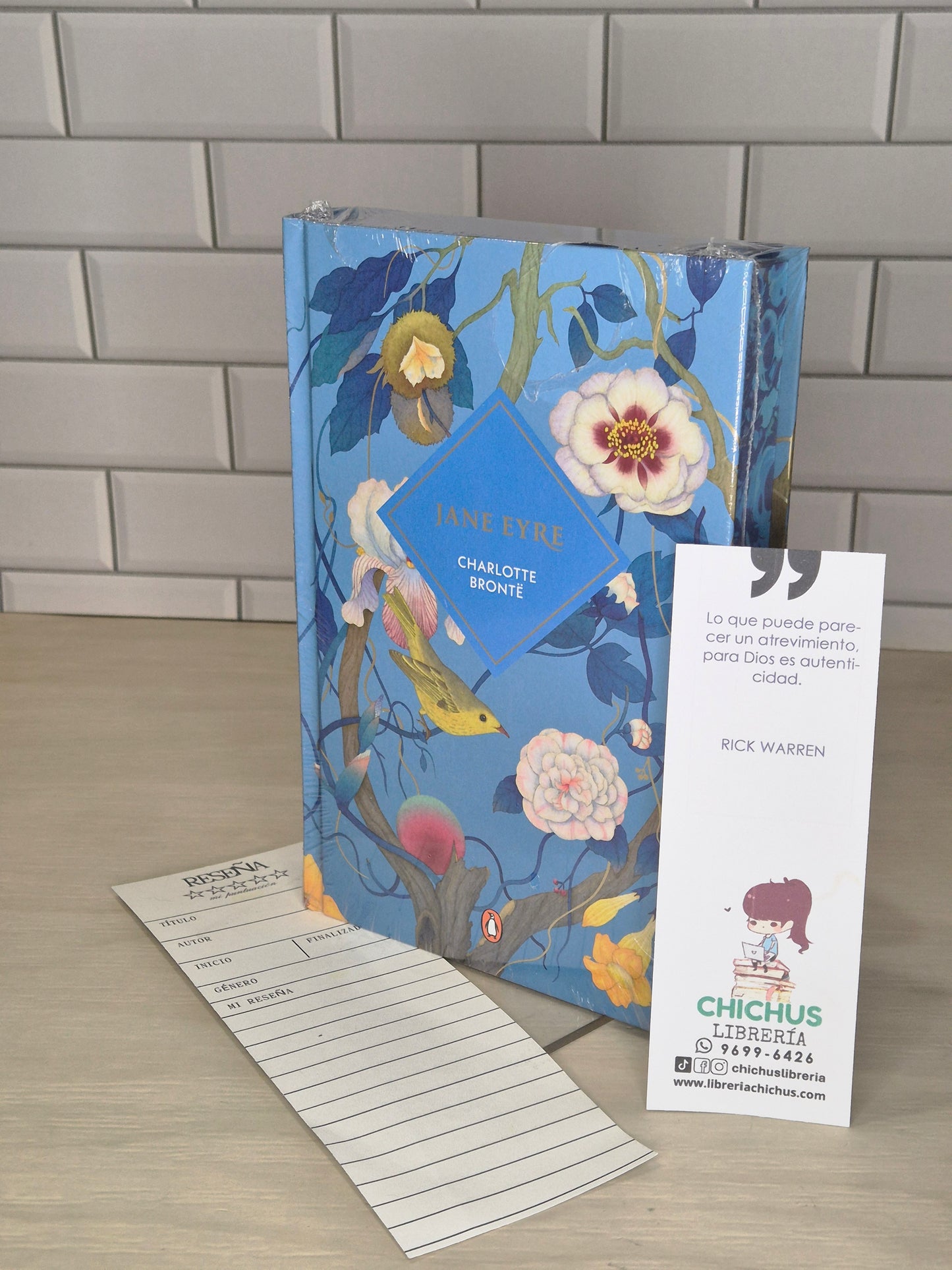Jane Eyre edición especial con cantos pintados en tapa dura