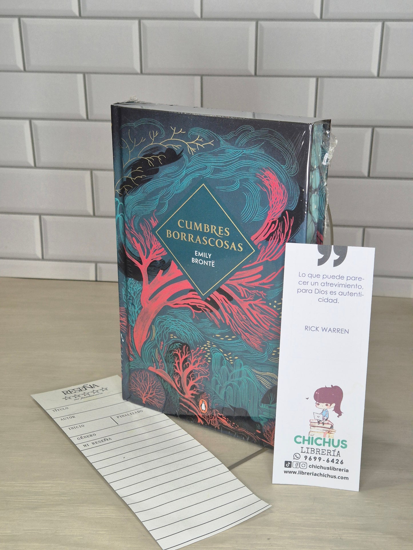Cumbres borrascosas edición especial con cantos pintados en tapa dura