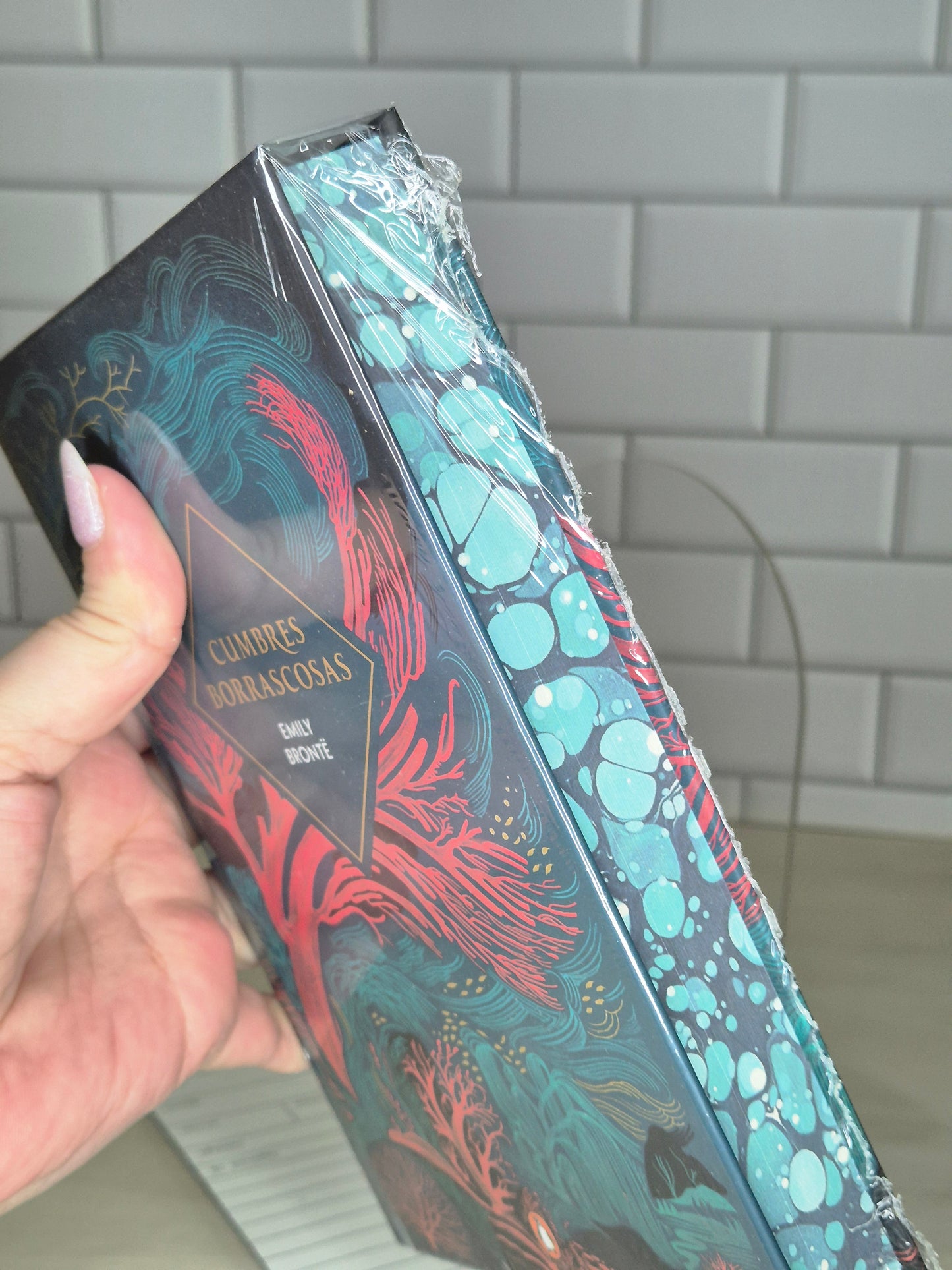 Cumbres borrascosas edición especial con cantos pintados en tapa dura