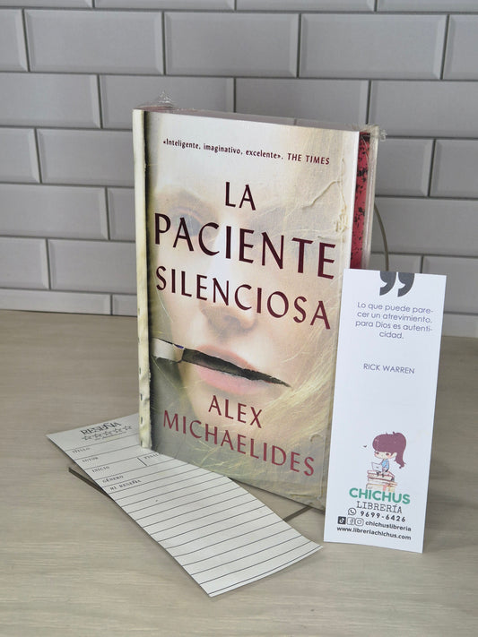 La paciente silenciosa edición especial con cantos pintados en tapa dura