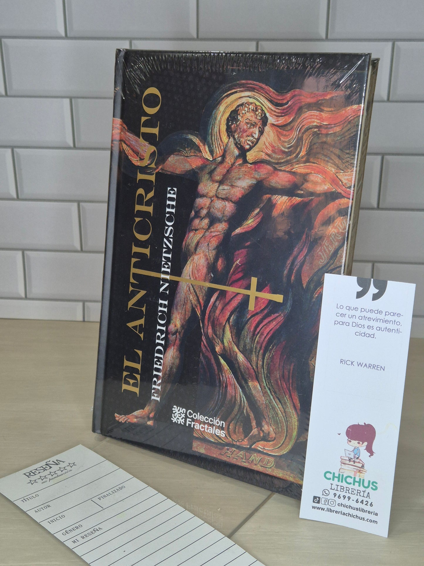 El anticristo en tapa dura
