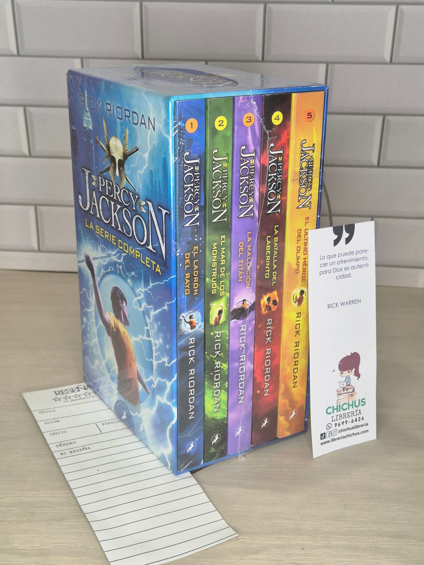 Percy Jackson la serie completa
