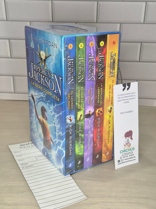 Percy Jackson la serie completa