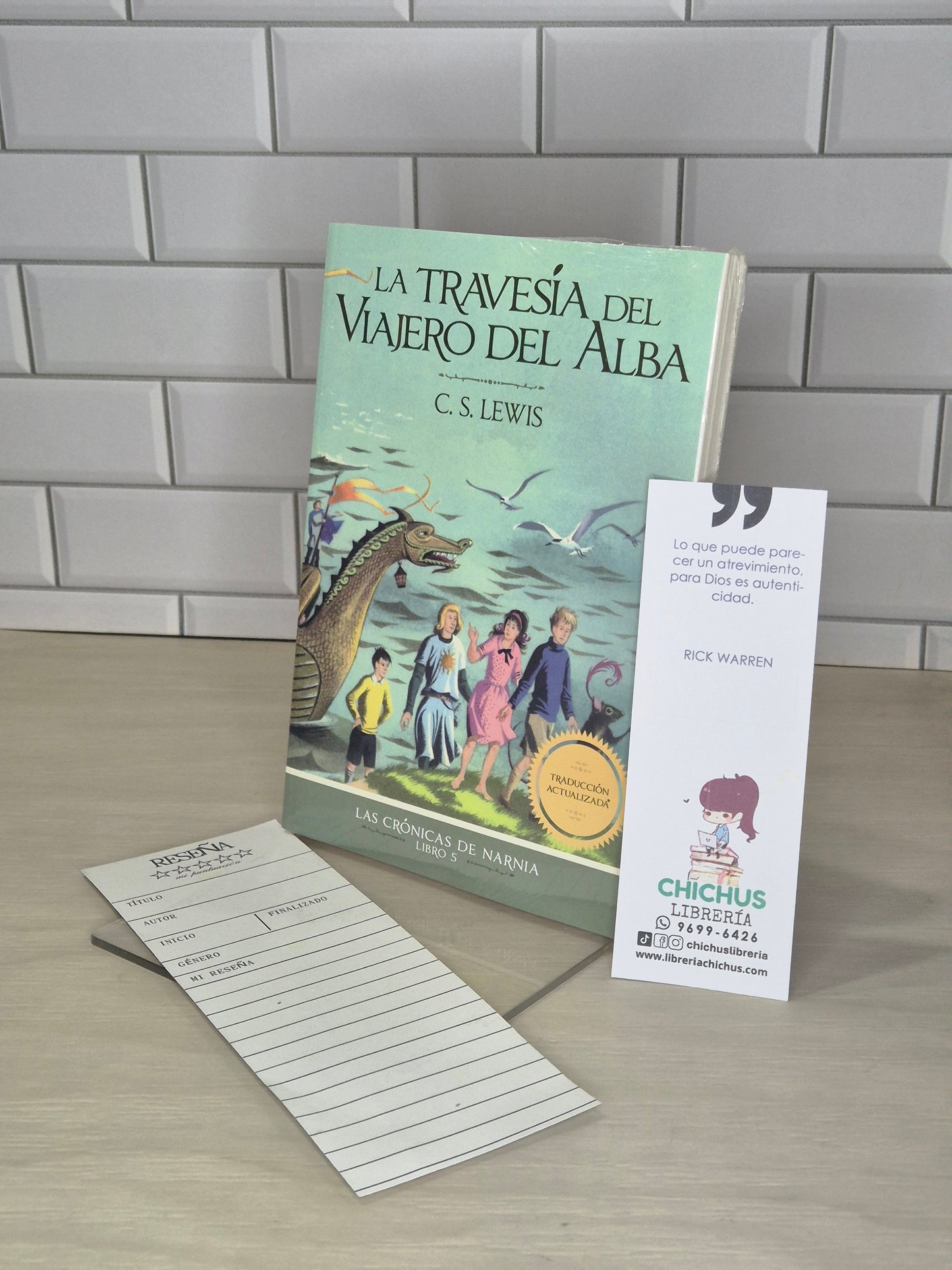 La travesía del Viajero del Alba (Las crónicas de Narnia 5)