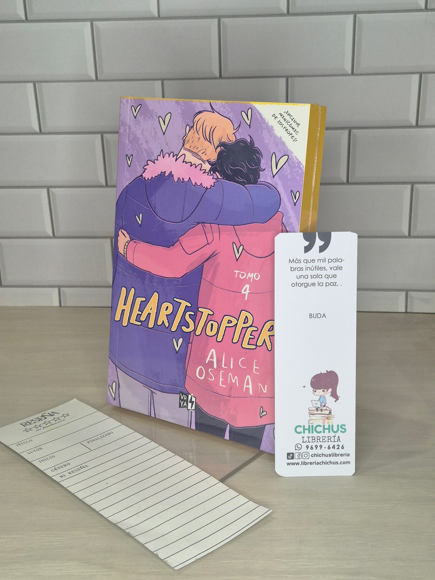 Heartstopper #4 edición cantos pintados