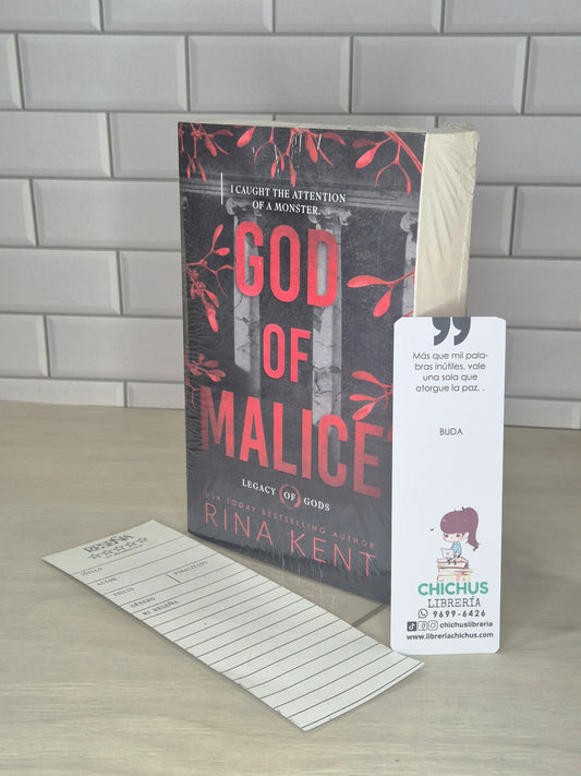 God of Malice (Standard Edition): A Dark College Anti-Hero Romance (Legacy of Gods, 1)